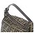 Borsa a secchiello Fendi Zucca FF Mamma Marrone Beige - vista 2