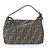 Borsa a secchiello Fendi Zucca FF Mamma Marrone Beige - vista 3
