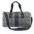 Sac Boston 2-Way en cuir Signature Coach Noir