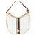 MCM Visetos Hobo Schultertasche aus Leder Weiß