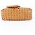 MCM Visetos Logogram Shopper aus braunem Leder Orange - Ansicht 6