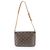 Bolso de hombro Louis Vuitton Monogram Musette Tango M51257 de cuero Castaño - vista 3