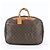 Bolsa Boston Louis Vuitton Monogram Alizé 24H em couro Marrom