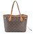 Louis Vuitton Monogram Neverfull PM Tote Bag Braun - Ansicht 3
