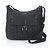 Borsa a tracolla Gucci GG Canvas Leather Nero