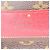 Louis Vuitton Monogram Portefeuille Emilie Long Wallet Roja - vista 8