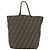 Fendi FF Zucca Leder Tote Bag Braun