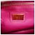 Borsa a mano Fendi Peekaboo in pelle rosa - vista 5