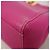 Borsa a mano Fendi Peekaboo in pelle rosa - vista 6