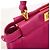 Borsa a mano Fendi Peekaboo in pelle rosa - vista 7
