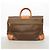 Autre Marque Borsa Boston Celine in Macadam Brown Marrone - vista 11