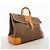 Autre Marque Borsa Boston Celine in Macadam Brown Marrone - vista 2
