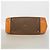 Autre Marque Borsa Boston Celine in Macadam Brown Marrone - vista 3