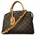 Bolso Louis Vuitton Monogram Petit Palais PM Castaño