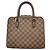 Sac à main Louis Vuitton Damier Triana Damier ebène