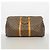 Louis Vuitton Boston Monogram Keepall Bandoulière 55 Castaño - vista 13