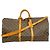 Keepall Bolso Boston Louis Vuitton Marrón Castaño