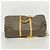 Keepall Bolso Boston Louis Vuitton Marrón Castaño - vista 11