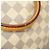 Borsa Louis Vuitton Damier Azur Speedy Bandoulière 30 Bianco - vista 8