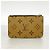 Cartera Louis Vuitton Monogram Reverse Portecartoromie Castaño Negro - vista 8