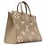 Louis Vuitton Monogram Empreinte Bicolor OnTheGo MM Tote Bag Grau Roh - Ansicht 2