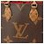 Louis Vuitton Monogram Giant Reverse OnTheGo MM Tote Bag Braun - Ansicht 14