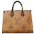 Louis Vuitton Monogram Giant Reverse OnTheGo MM Tote Bag Braun - Ansicht 15