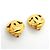 Pendientes de clip Chanel chapados en oro Dorado - vista 2