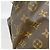 Mochila Louis Vuitton Monogram Montsouris MM Castaño - vista 15