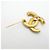 Broche Chanel Coco Mark banhada a ouro Dourado - vista 6
