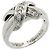Autre Marque Anello fede Tiffany & Co. in oro bianco 18K e diamanti