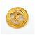 Broche Chanel plaquée or - Coco Mark Circle Doré - vue 2