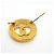 Broche Chanel plaquée or - Coco Mark Circle Doré - vue 6