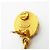 Timeless Chanel Clip-Ohrringe in Schwarz und Gold Golden - Ansicht 4