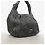 Salvatore Ferragamo Gancini Leder-Tote-Bag Schwarz - Ansicht 2