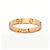 Bague Mini Love Cartier en or rose 18K - vue 2