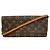 Borsa a tracolla Louis Vuitton Monogram Pochette Twin GM Marrone