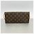 Borsa a tracolla Louis Vuitton Monogram Pochette Twin GM Marrone - vista 11