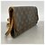 Borsa a tracolla Louis Vuitton Monogram Pochette Twin GM Marrone - vista 2