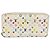 Louis Vuitton Monogram Multicolor Zippy Wallet Weiß