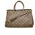 Bolsa Louis Vuitton Monogram Pallas Marrom Preto