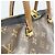 Bolsa Louis Vuitton Monogram Pallas Marrom Preto - vista 13