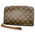 Borsa a pochette Louis Vuitton Monogram Orsay Marrone