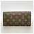 Louis Vuitton Monogram Portefeuille Sarah Leopard Long Wallet - vista 10