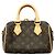 Borsa Louis Vuitton Monogram Speedy Bandoulière 20 Rosso - vista 10