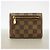 Cartera Louis Vuitton Tri-fold en Ebene Damier ebene - vista 8