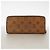Louis Vuitton Monogram Reverse Portefeuille Clemence Long Wallet Brown - view 11