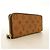 Louis Vuitton Monogram Reverse Portefeuille Clemence Long Wallet Brown - view 2