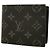 Louis Vuitton Monogram Eclipse Portefeuille Marco NM Wallet Preto