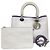 Bolsa de mão em couro Christian Dior Cinza Roxo
